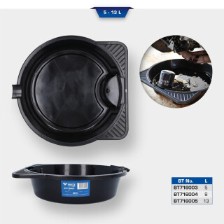 Öl-Auffangwanne / Mehrzweckwanne, 5 Liter - Brilliant Tools BT716003