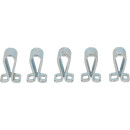 Fixierklammern-Satz, 0-2,5 mm, 5-tlg - KS Tools 118.0096