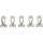 Fixierklammern-Satz, 2,5-5 mm, 5-tlg - KS Tools 118.0097