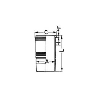 Zylinderlaufbuchse - Kolbenschmidt 89 534 110 - 89534110