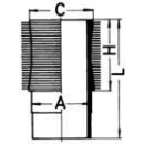 Zylinderlaufbuchse - Kolbenschmidt 89 495 110 - 89495110