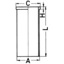 Zylinderlaufbuchse - Kolbenschmidt 89 501 110 - 89501110