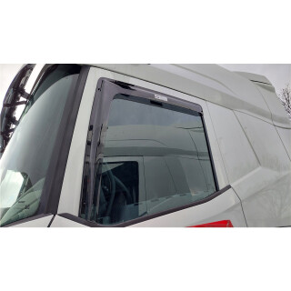 LKW-Windabweiser Fahrer und Beifahrerseite ClimAir CLS0046123D passend für MAN, Schwarz
