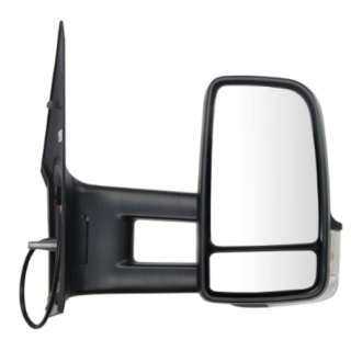 Hauptspiegel rechts langer Arm passend für Mercedes Benz Sprinter VW Crafter Pritsche