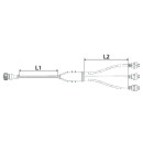 WABCO Teilesatz: Kabel - 472 880 928 2 | 4728809282