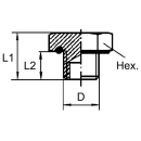 WABCO Stopfen M22 - 893 022 015 4 | 8930220154
