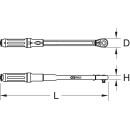 1/2" COMPETITION Ratschen-Drehmomentschlüssel,...