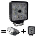 LED Arbeitsscheinwerfer mit Rückfahrkamera, Zusatzscheinwerfer, ECE-Zulassung, 12V, 24V, 30V, 32V, 36V 48Volt  für LKW, Traktor, Bagger, Gabelstapler, Agrar, AgrarLED, Schlepper, Trailer, Anhänger, Flutlicht, Xenon Arbeitsscheinwerfer