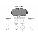 Scheibenbremsbelagsatz passend für IVECO