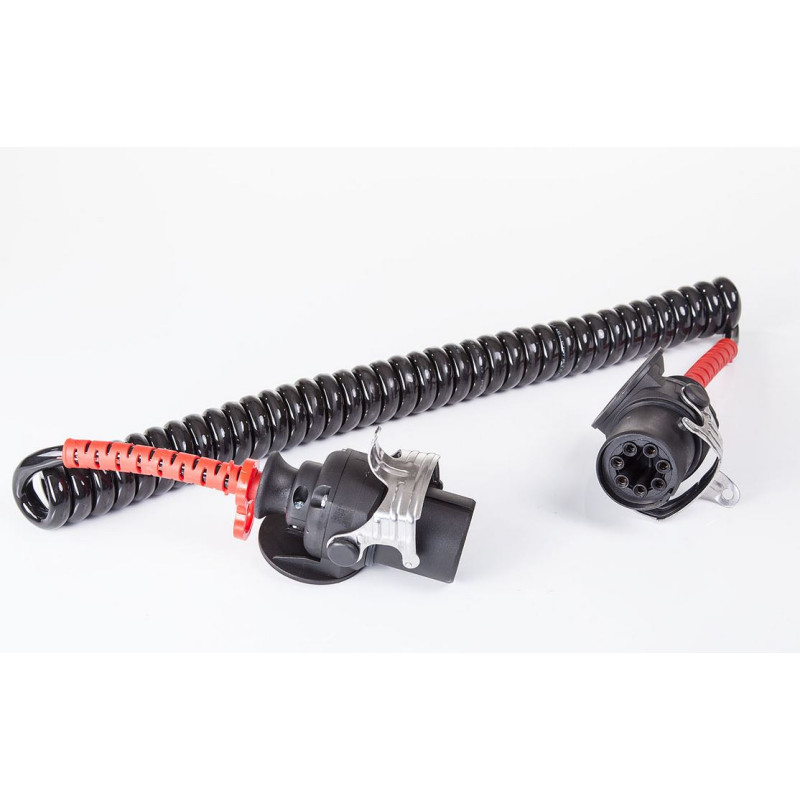 ABS Elektrowendel Spiralkabel 7 Polig 24V L= 3,5m NKW LKW Anhänger EBS 