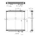 Kühler, ohne Rahmen passend für RVI PREMIUM 2 VOLVO FE 06- NRF 509798