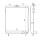 Kühler, EASY FIT passend für MERCEDES UNIMOG U1150 88- NRF 58406