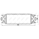 Ladeluftkühler passend für IVECO Daily 3.0D 07- NRF 30241