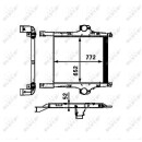 Ladeluftkühler passend für IVECO Stralis 00- NRF 30452