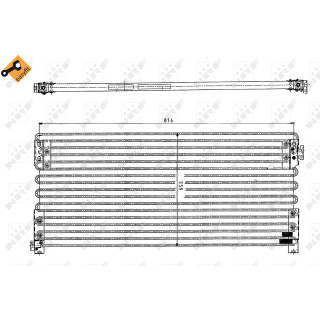 Kondensator passend für VOLVO TRUCK FH 12 93-  - NRF 35154