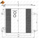 Kondensator passend für DAF CF 65 01-  - NRF 35364