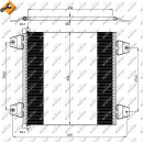 Kondensator, EASY FIT passend für DAF XF 95 02- NRF 35757