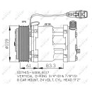 Kompressor passend für MAN TGA 00-  - NRF 32706