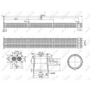 AGR Kühler, EASY FIT passend für MAN TGA D20 EURO4 NRF 48105