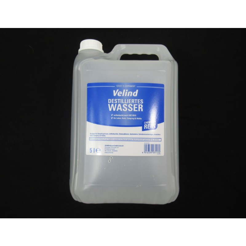 Velind Destilliertes Wasser 5L Kanister / 5 Liter, LKW-Teile24 - LKW  Ersatzteile beim Experten bestellen