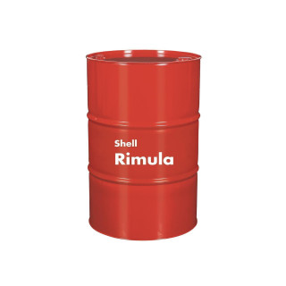 Shell Rimula R4 L 15W-40 55 Liter Motorenöl Low Ash Dieselmotorenöl für Fahrzeuge mit AdBlue