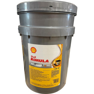 Shell Rimula R4 L 15W-40 20 Liter Motorenöl Low Ash Dieselmotorenöl für Fahrzeuge mit AdBlue