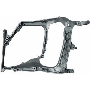 Halter Hauptscheinwerfer links Aluminium passend für DAF XF106