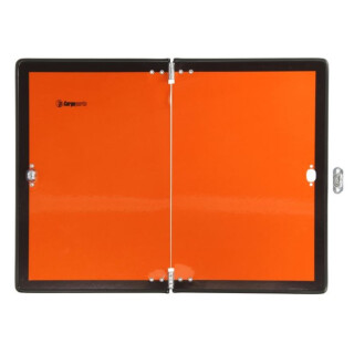 ADR Warntafel klappbar mit Gummirand aus Aluminium 400 x 300
