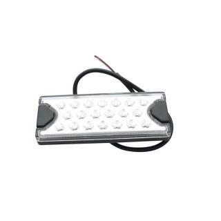 Heckleuchte, Nebelschlussleuchte - LED, Mini LED II, 12/ 24 Volt, IP69K, mit offenen Ende 0, 5m