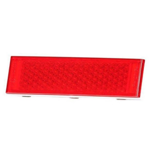 Rückstrahler Reflektor rot 126  x 34 mm selbstklebend