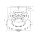 Bremsscheibe Ø 267 passend für IVECO