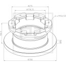 Bremsscheibe Ø 306 passend für IVECO