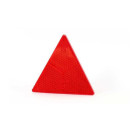 Dreieck-Rückstrahler Reflektor rot 156x136 mm