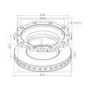 Bremsscheibe Ø 377 E1 90R-02 C0236/0023 passend...