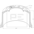 Bremstrommel Bremsengröße 351 x 200