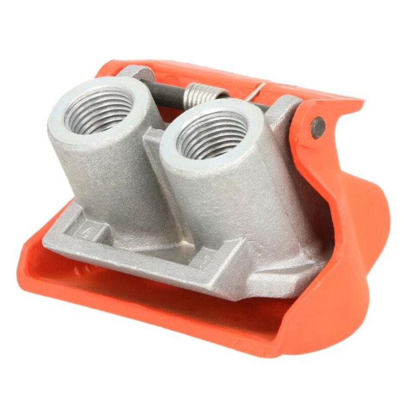 Duo Matic Schnellkupplungskopf M16x1,5 - Professionell Für LKW & Auflieger