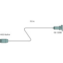 Steckdosenleitung, 15-polig, 1000 mm lang, ADR/GGVS, mit...