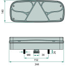 Leuchte Ecopoint, rechts LED