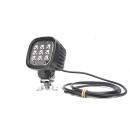 LED Arbeitsscheinwerfer -  9 LEDs und ca. 3900 Lm mit...