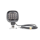 LED Arbeitsscheinwerfer -  12 LEDs und ca. 5400 Lm mit fokussiertem Licht  Universal W130 12V-24V