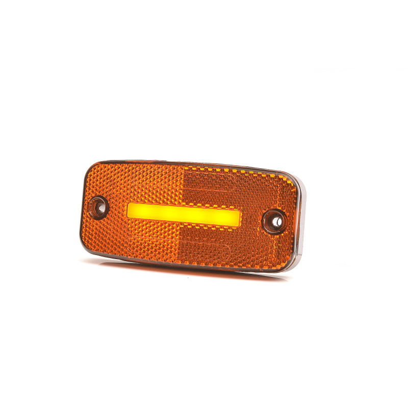 Seitenmarkierungsleuchte weiss LED 12/24 Volt ET-Anhängertechnik