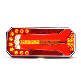 LED Heckleuchte rechts W150DD mit dynamischen Blinklicht 12V-24V