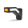 LED-Umrissleuchte mit Seitenmarkierungsleuchte rechts W168.2 12V-24V