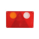 Lichtscheibe für Autoleuchten links W21L