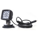 LED Arbeitsscheinwerfer 9LED (mit Magnetbefestigung,...