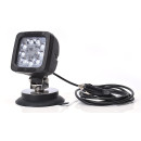 LED Arbeitsscheinwerfer 9LED mit Schalter (mit...