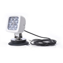 LED Arbeitsscheinwerfer 12LED (mit Magnetbefestigung,...