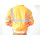 Warnjacke wasserfeste Sicherheitsjacke mit Kapuze Arbeitskleidung Größe XXL
