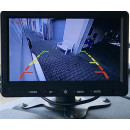 Toter-Winkel-Kamerasystem mit Ultraweitwinkel Kamera blispo® inkl. 7 Zoll LED TFT für vorhandene Rückfahrkamera SET 2