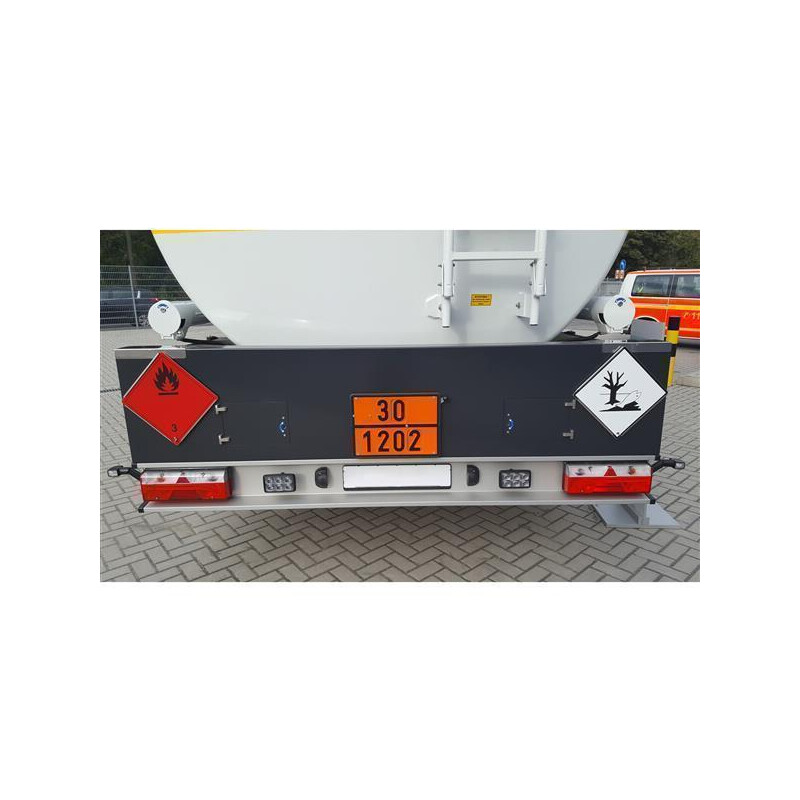 Drehwechseltafel Warntafel 30/1202 33/1203 für Ottokraftstoff/Benzin ...